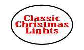 Classic Christmas Lights Logo